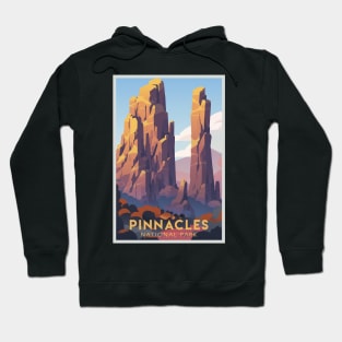 Pinnacles National Park Travel Poster Hoodie